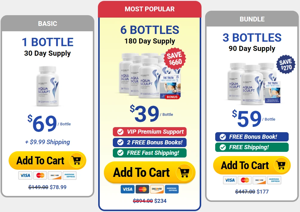 AquaFit secure checkout with special limited-time pricing